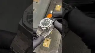 Audemars Piguet Royal Oak Automatic 50th Anniversary Ref.15510ST.OO.1320ST.04 #shorts #watchdaily