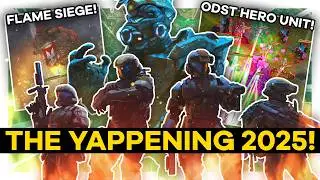 the YAPPENING RETURNS to Halo Wars 2 in 2025!! FLAME SIEGE & ODST HERO UNITS + MUCH MORE! 💪