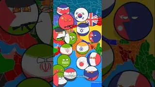India and Pakistan Playing Game let's see #shorts #countryballs #pakistan #map #trending