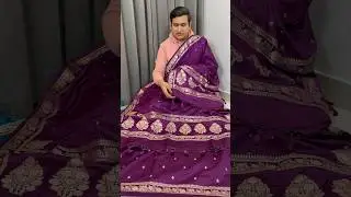 Beautiful mashru silk pure banarsi suit sets | order no- 8168586033