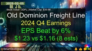 Old Dominion Freight Line (ODFL|$39.6B) - 2024 Q4 Earnings Analysis