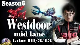 Ahq Westdoor fizz vs Twisted Fate LOL KR season 6 path 5.24 game play
