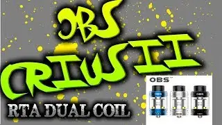 CRIUS II RTA OBS / www.thevapeshopmadrid.com / toma falsa incluida XD