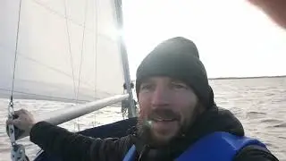 Jib sailing! H&ouml;sttur med v&aring;ran Segelb&aring;t Albin 79 p&aring; M&auml;laren!kan inget om segling!