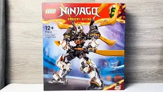 ОБЗОР LEGO Ninjago Драконовый робот-титан Коула (71821) #lego #лего #обзорлего #ninjago #71821