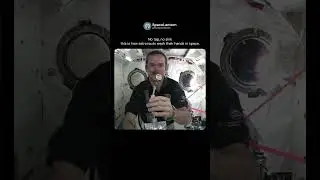 How Astronauts Wash Their Hands in Space #shorts #space