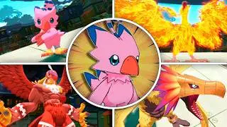 Piyomon & Digivolutions &ndash; Unique Skills Showcase  | Digimon Story Time Stranger