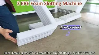 EPE Profile Bonding Machine + V-shpae Slotting Machine = Strong Corner Protector