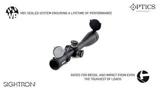 Sightron S-TAC 4-20X50 FFP ZS IR MH Rifle Scope