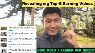 Revealing My Top 5 Earning Videos// How Much YouTube Paid Me Per Videos? 💰💵  @ZarenAndBidVlogs  