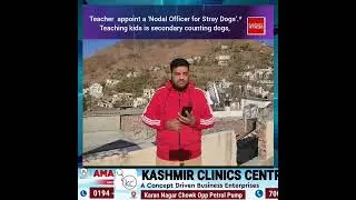 *Teacher  appoint a &lsquo;Nodal Officer for Stray Dogs&rsquo;.*Teaching kids is secondary counting dogs,