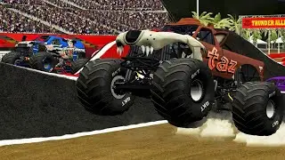 20 Truck Custom Las Vegas World Finals 2021 Racing - BeamNG.Drive Monster Jam