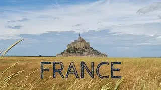 France: Normandy, Etretat, Honfleur, Mont Saint-Michel 4k
