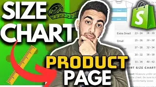 How To Add Size Chart In Shopify Product Page (Dawn Theme)