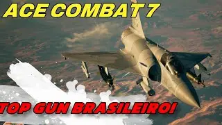 VIREI UM PILOTO TOP GUN! ✈️ Nostalgia e caos em ACE COMBAT 7!