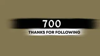 700 followers on instagram go follow now (link in the description)  After effects Animation 2019
