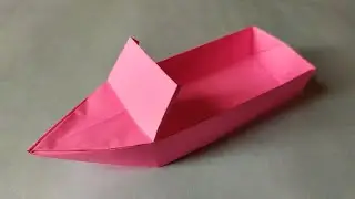 How To Make Paper Boat | Speed Paper Boat | Origami Boat Crafts | Mallikarjuna Daskondappa