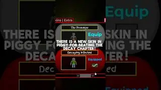 Roblox Piggy Decaying Infected skin showcase