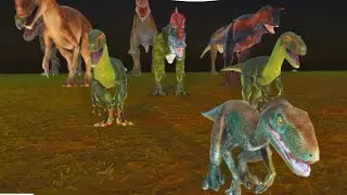 🦕🦖dinosaur attack - Animal Revolt Battle Simulator
