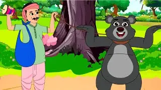 Kalu Madari Aaya 🐻 | Kaalu Madari Aaya Kala Apna Bhalu Laya | कालू मदारी आया | Hindi Nursery Rhymes 