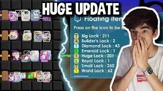 ALL ITEMS IN MY STORAGE WORLD!! [HUGE UPDATE] | Growtopia