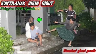 Prank Kuntilanak Bikin Ribut || Paling Lucu 100% Ngakak🤣🤣