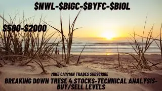 #NWL-#BIGC-#BYFC-#BIOL-$500-$2000-Techinical Analysis-Buy/Sell Levels