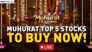 Muhurat Trading 2025 LIVE Today | 5 Stocks To Buy Today | Diwali Dhanvarsha 2025