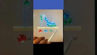 Put all the glass beads into the bottle#youtubeshorts #gamimgplay #games #youtubecreator #youtube