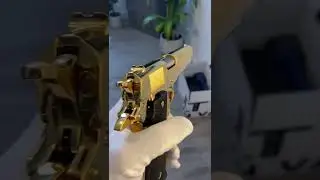 ROCK ISLAND 1911 HI-CAP .45 ACP HIGH POLISHED AND FULLY 24K GOLD PLATED BY TEE GUN VAULT CUSTOM SHOP