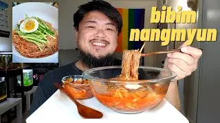 Spicy Refreshment Alert: Bibim Nangmyun Mukbang! 🌶️🍜