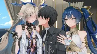 Iuno jealous of Cartethyia Kiss Rover | Wuthering Waves Animation