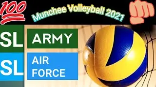 SL army vs. SL air force / Munchee Volleyball Match 2021 / super spikes
