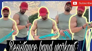 Resistance Band Full workout At Home|Lockdown Workout| Stay Home Stay Safe