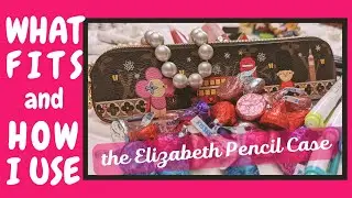 LOUIS VUITTON ELIZABETH PENCIL CASE ✏✏✏ REVIEW AND WHAT FITS!!