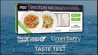 Urner Barry Staff Tries Trident Seafoods' Wild Alaska Pollock Protein Noodles