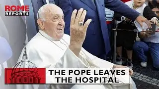 #Pope Francis discharged from Rome's Gemelli #Hospital 🏥