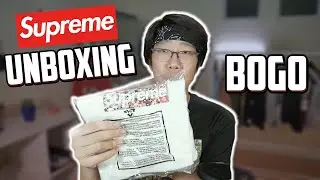 SUPREME COVID RELIEF MURAKAMI BOX LOGO UNBOXING
