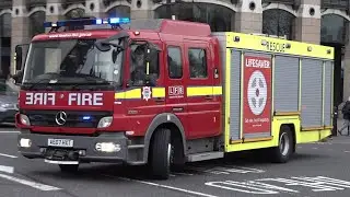 Water rescue response at Westminster Bridge 🌉 🚤