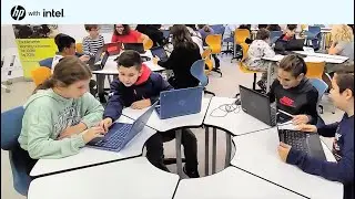 Aula digital del Colexio Montesol (Vigo) - El primer HP RTCi de Galicia