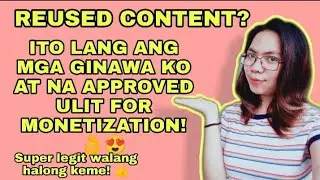 PAANO ALISIN AT AYUSIN ANG REUSED CONTENT (Simple tutorial) Cherry mae Cutin