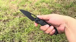 TACRAY New Folding Knife TR-Tarcus D2 Blade Doughnut G10+CF Handle 