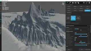 Pandemonium Pass Creation Time-lapse - World Creator 2 (Pt. 1-3)