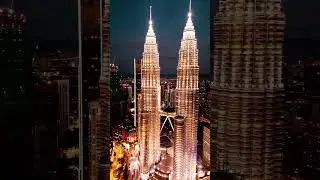 Discover Kuala Lumpur's Enchanting Nights: Budget-Friendly Skyline Views and Travel Gems 🌃✨#petronas