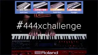 4x4x4 Challenge: create a song in 4 minutes, with 4 chords, using the 4 Fantom model expansions!