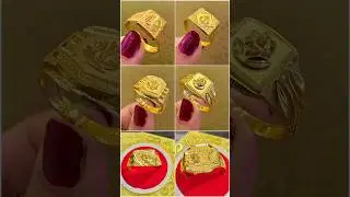 Gold ring designs for men #goldring #mensrings #engagementring #gold