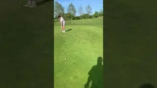 How did he make this putt! #golf #putting #clutch