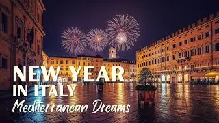 🎆NEW YEAR 2026 IN ITALY 🇮🇹 🎶 Italian Music 🎶 2+ Hours Scenic Amalfi Coast & Lake Como Relaxation