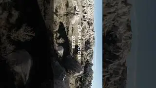Immerse yourself in the breathtaking beauty of Love Valley 🏔️🌥️ #turkey #riteshfpv