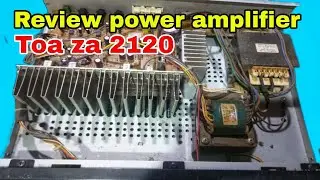 REVIEW AMPLIFIER TOA ZA 2120